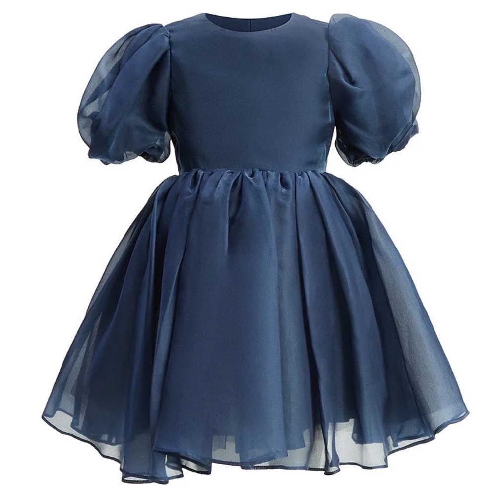 Bardot Juliet Puff Sleeve Organza Dress